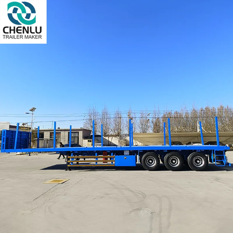 semi flatbed trailer