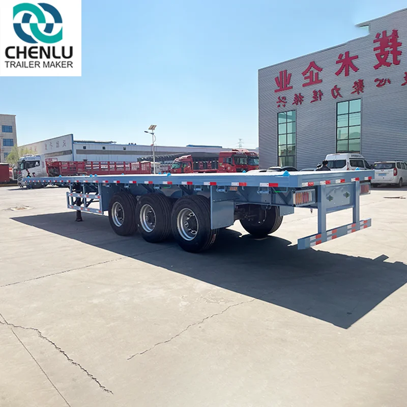 Container Flatbed Trailer
