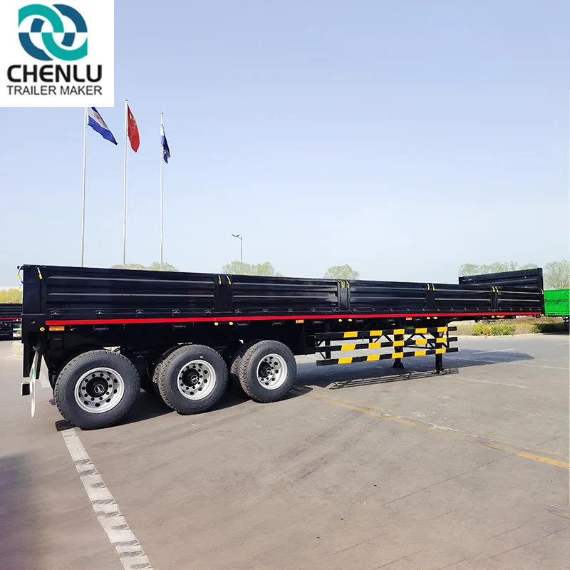semi flatbed trailer