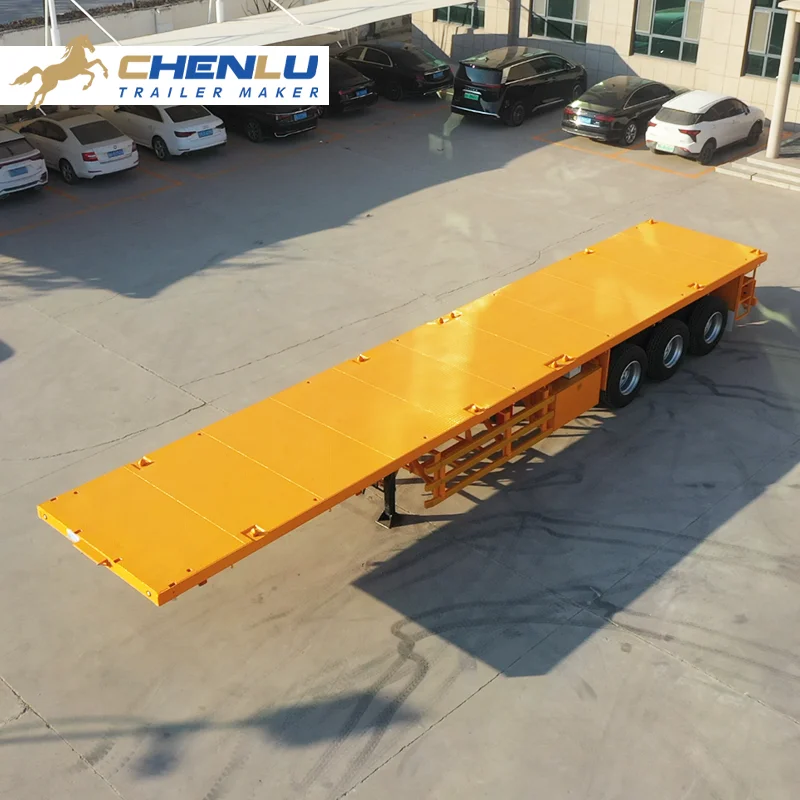 semi flatbed trailer