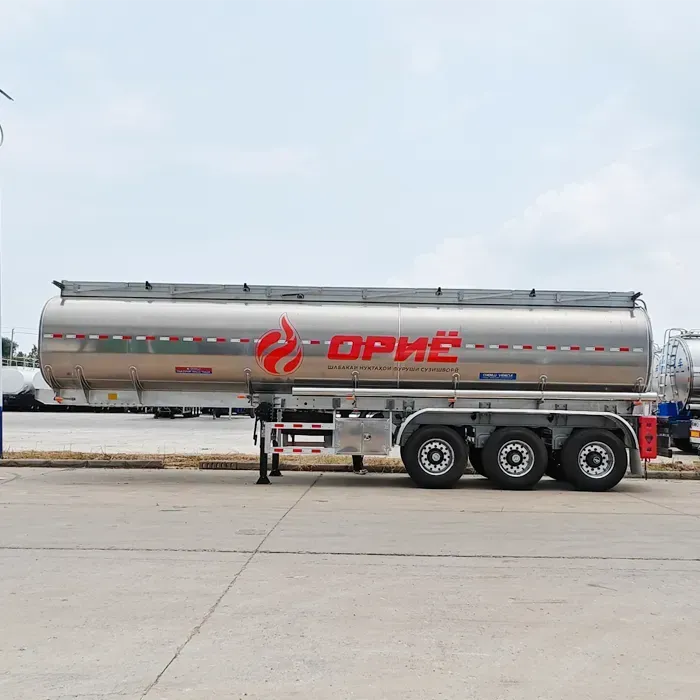 Successful Completion of Aluminum Tank Semi-trailer Ordered by African Customers