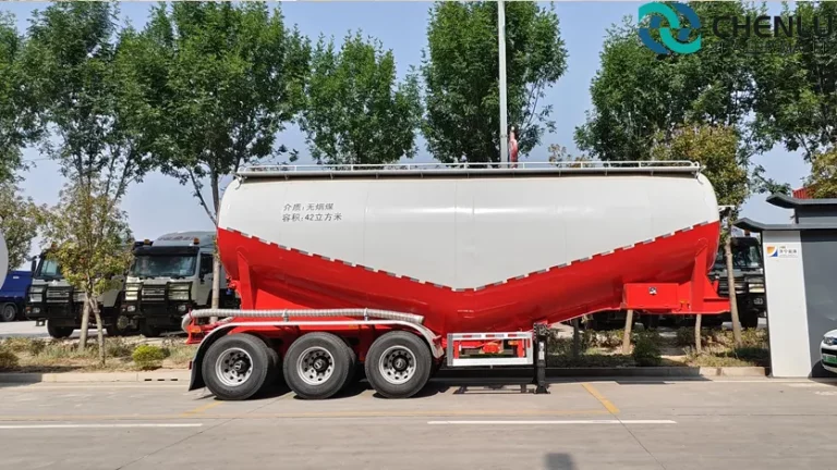 3 Axle Bulk Cement Tanker Trailer will be Sent to Dominican