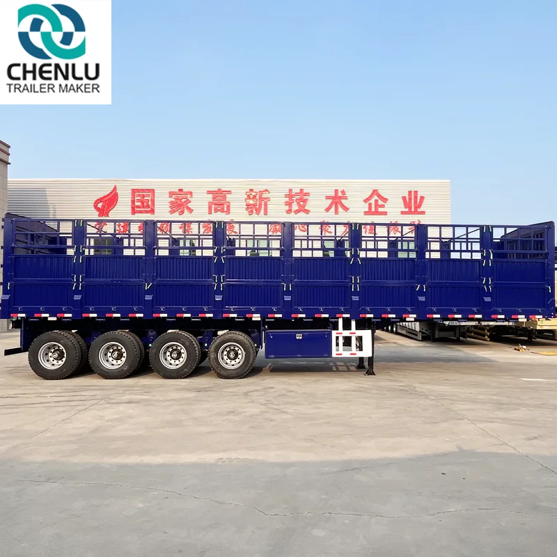 4 Axle Fence Semi Trailer