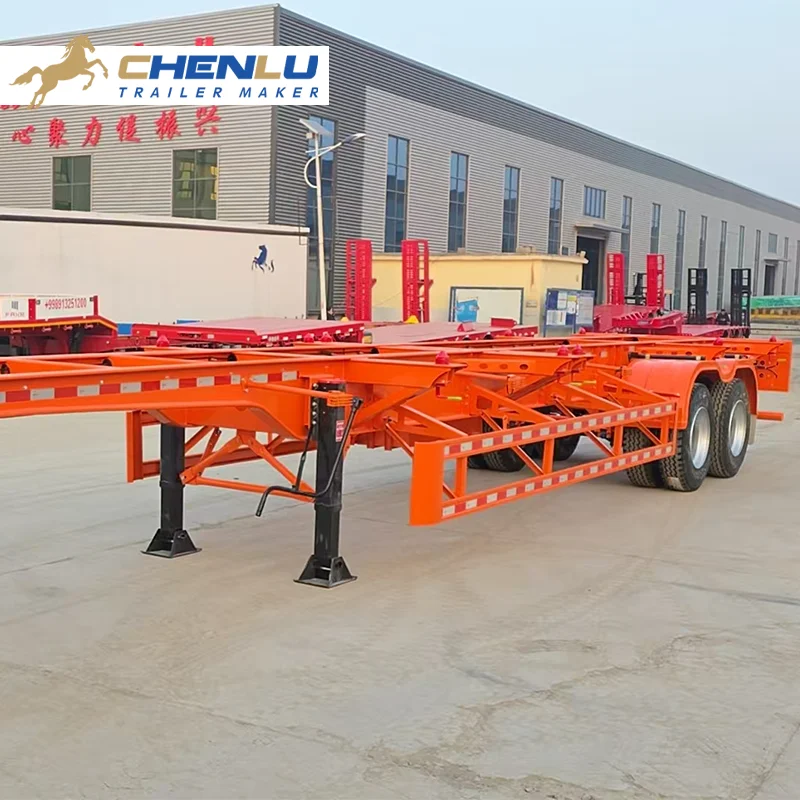 2 Axle Skeleton Trailer