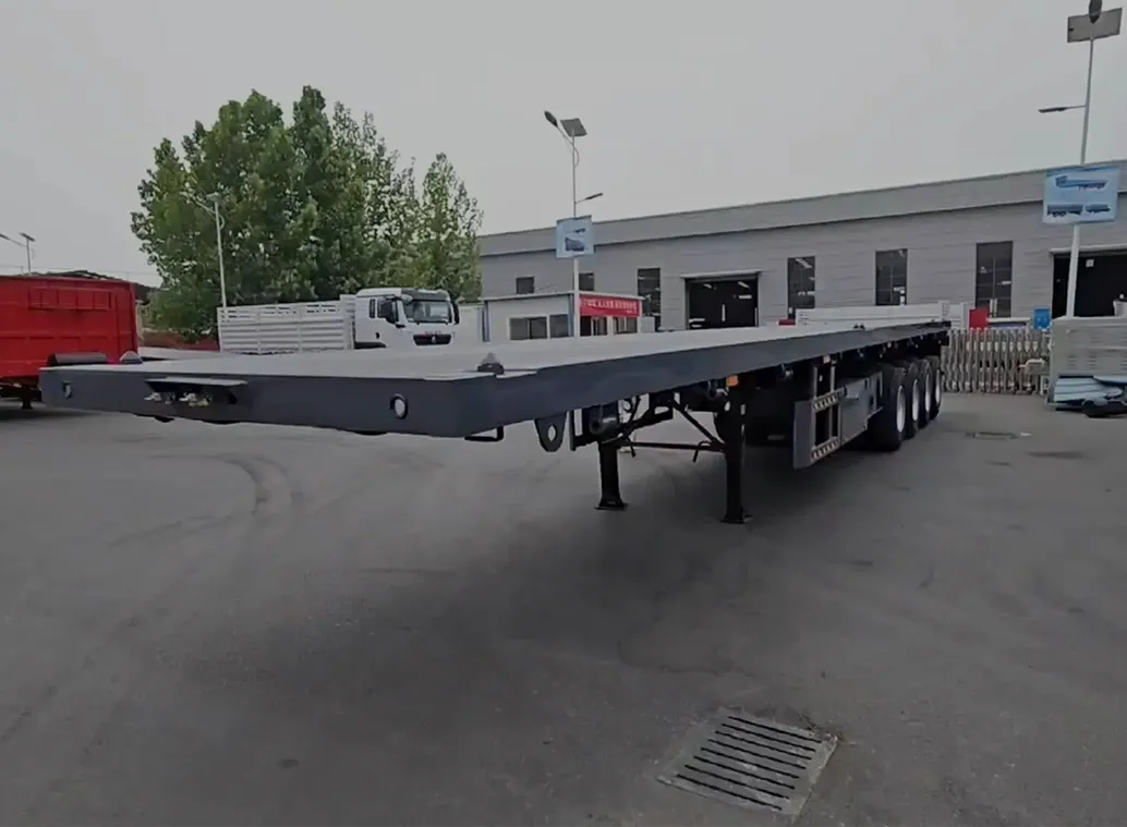 Saudi Arabian Client Purchases Flatbed Semi Trailers