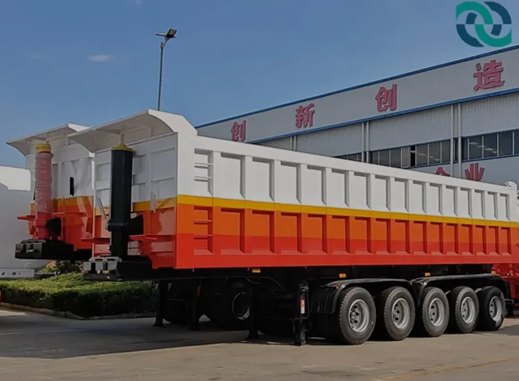 Suriname Customer Successfully Received Dump Semi-Trailer with Smooth Delivery