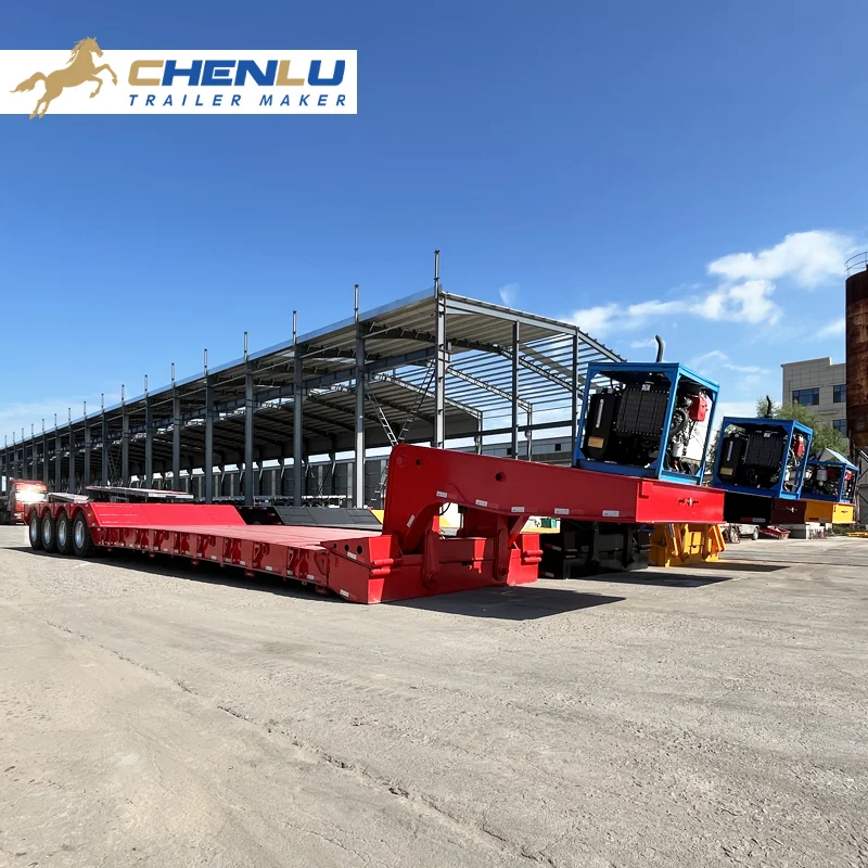 detachable lowbed trailer