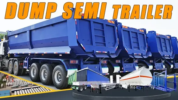Discover the Engineering Behind This 25 Cubic Dump Trailer