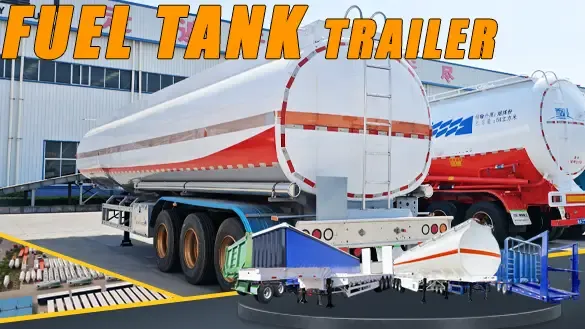High-Strength Steel Fuel Tanker Trailer Detasils Description