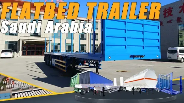 Do you know the details of these flatbed semi trailers?