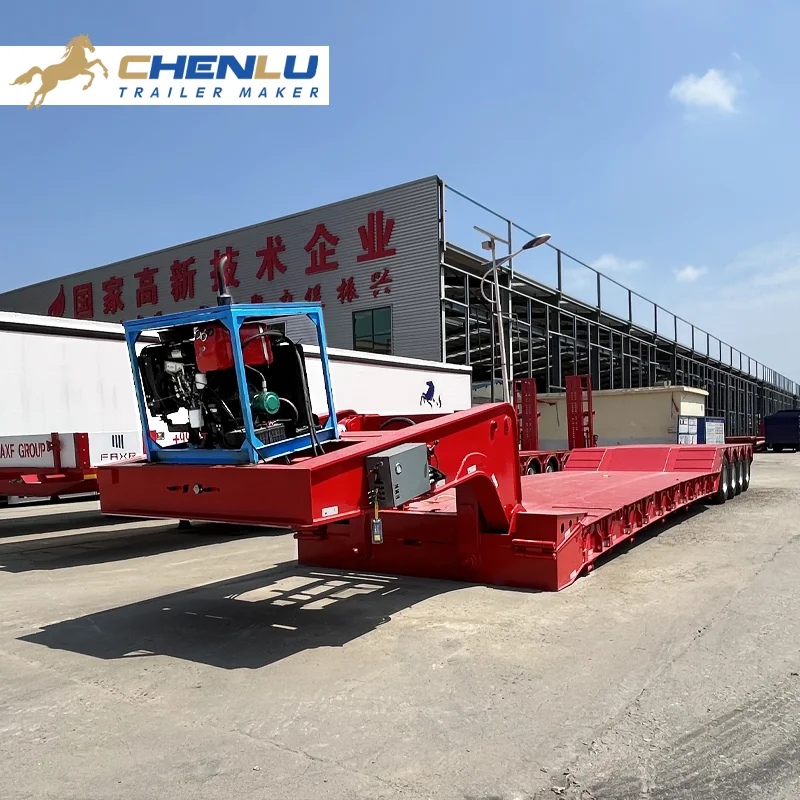 80 Ton Removable Gooseneck Trailer