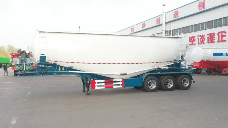 Cement tanker truck trailer export to Saudi Arabia